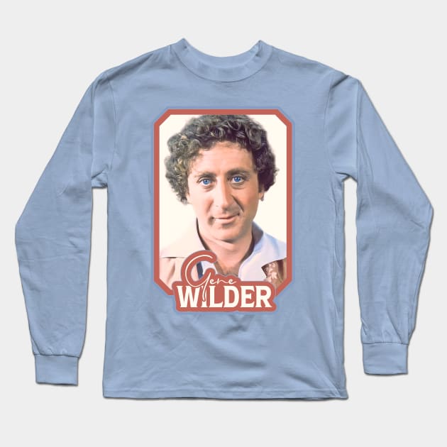 Gene Wilder Long Sleeve T-Shirt by darklordpug